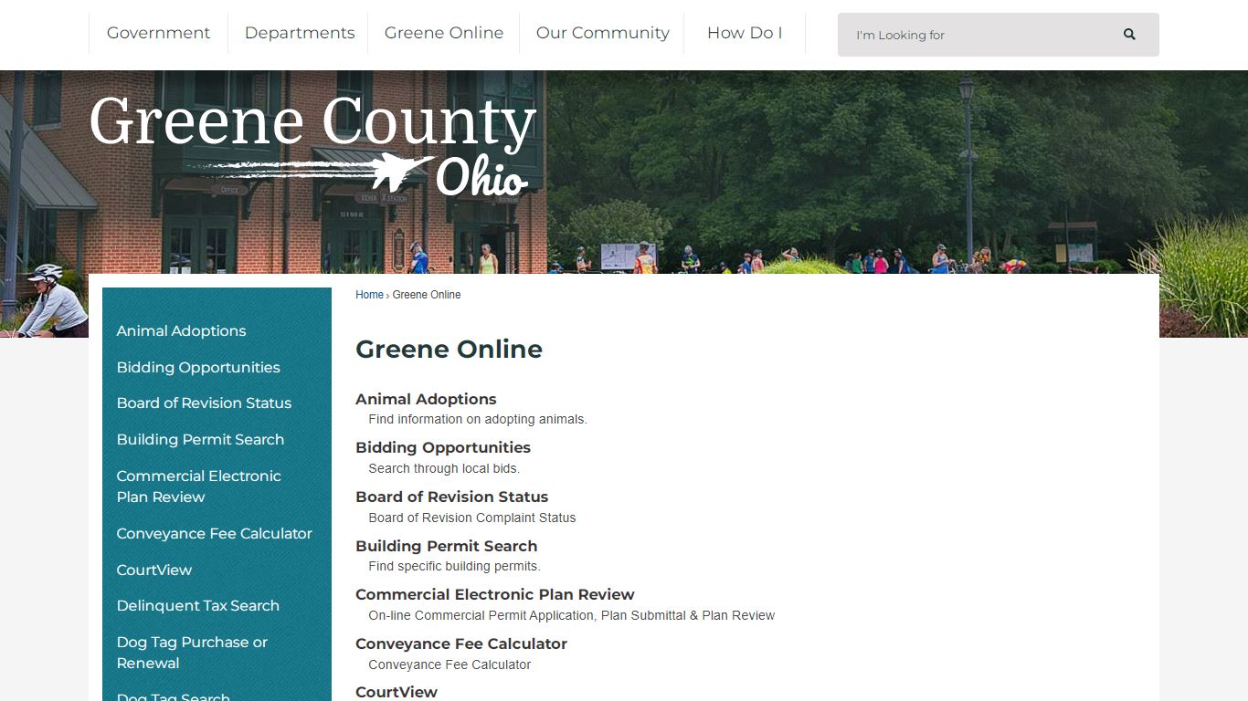 Greene Online | Greene County, OH - Official Website